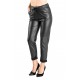 Pantaloni Piele Ecologica Negri Faith Marime Mare Pantaloni Piele Ecologica Negri Faith Marime Mare